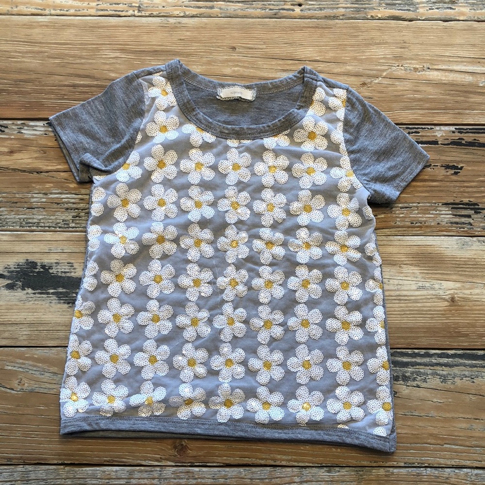 Sequins Daisy Shirt